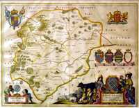 Rutlandia Comitatus.  Rutland Shire