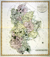 A New Map Of Bedfordshire