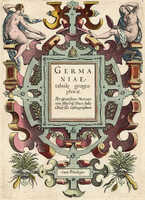 [Title-Page] Germaniae Tabule Geographicae ...