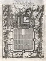 Plan De Cusco Lors De La Conqueste Des Espagnols