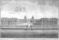 A Perspective View Of The Royal Hospital At Greenwich