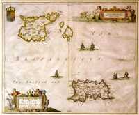 Sarnia Insula, Vulgo Garnsey: Et Insula Caeserea ... Jarsey