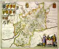 Glocestria Ducatus; Vulgo Glocester Shire