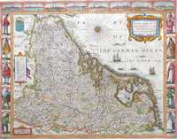 A New Map Of Ye XVII Provinces of Low Germanie ...
