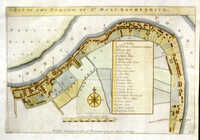 A Map Of The Parish Of St.Mary Rotherhith
