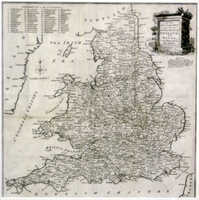 A New And Accurate Map Of The Post Roads Of England And Wales