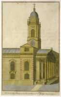 The North West Prospect Church St.George Hanover Square