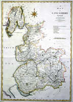 A Map Of Lancashire From The Best Authorities