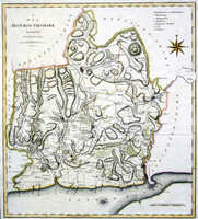 A Map Monmouthshire From The Best Authorities