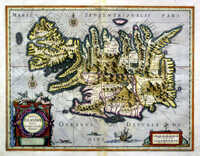 Tabula Islandiae Auctore Georgio Carolo Flandro