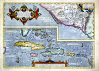 Culiacanae Americae Regionis Descriptio / Hispaniolae, Cubae ...
