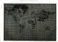The World On Mercator's Projection