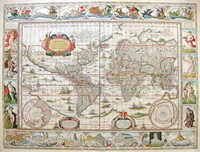 Nova Totius Terrarum Orbis Geographica Ac Hydrographica Tabula