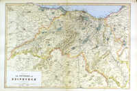 Map Of The Environs Of Edinburgh