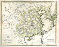 L'Empire De La Chine Avec Les Isles Du Japon Et La Coree
