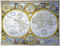 A New And Accurat Map Of The World ...