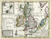 A General Map Of Great Britain And Ireland ...