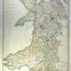 A Two Sheet Map Of The Principality Of Wales