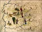 Untitled [Map Of Hertfordshire & Middlesex]
