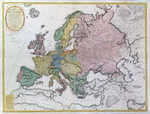 Nouvelle Carte De L'Europe Dans Son Etat Actuel ...