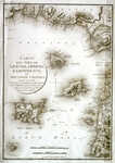 Carte Des Iles De Lemnos, Imbros, Samothrace, ...