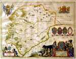 Rutlandia Comitatus.  Rutland Shire