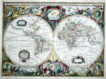 Nova Totius Terrarum Orbis Geographica Ac Hydrographica Tabula