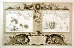 Untitled [Maps III & IV Depicting 1588 Armada Sea Battle]