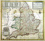 The Roads Of Ye South Part Of Great Britain Called England ...