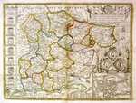 Essex, Devided Into Hundreds,.. Fayre Towne Colchester ...