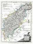 A Modern Map Of Northamptonshire, Drawn From The Latest Surveys