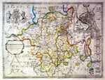 Worcestershire Described By C.Saxton Corrected And Amended ...