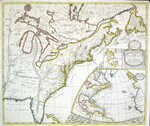 A New Map Of The English Empire In America ...