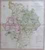 A New Map Of the County of Huntingdon