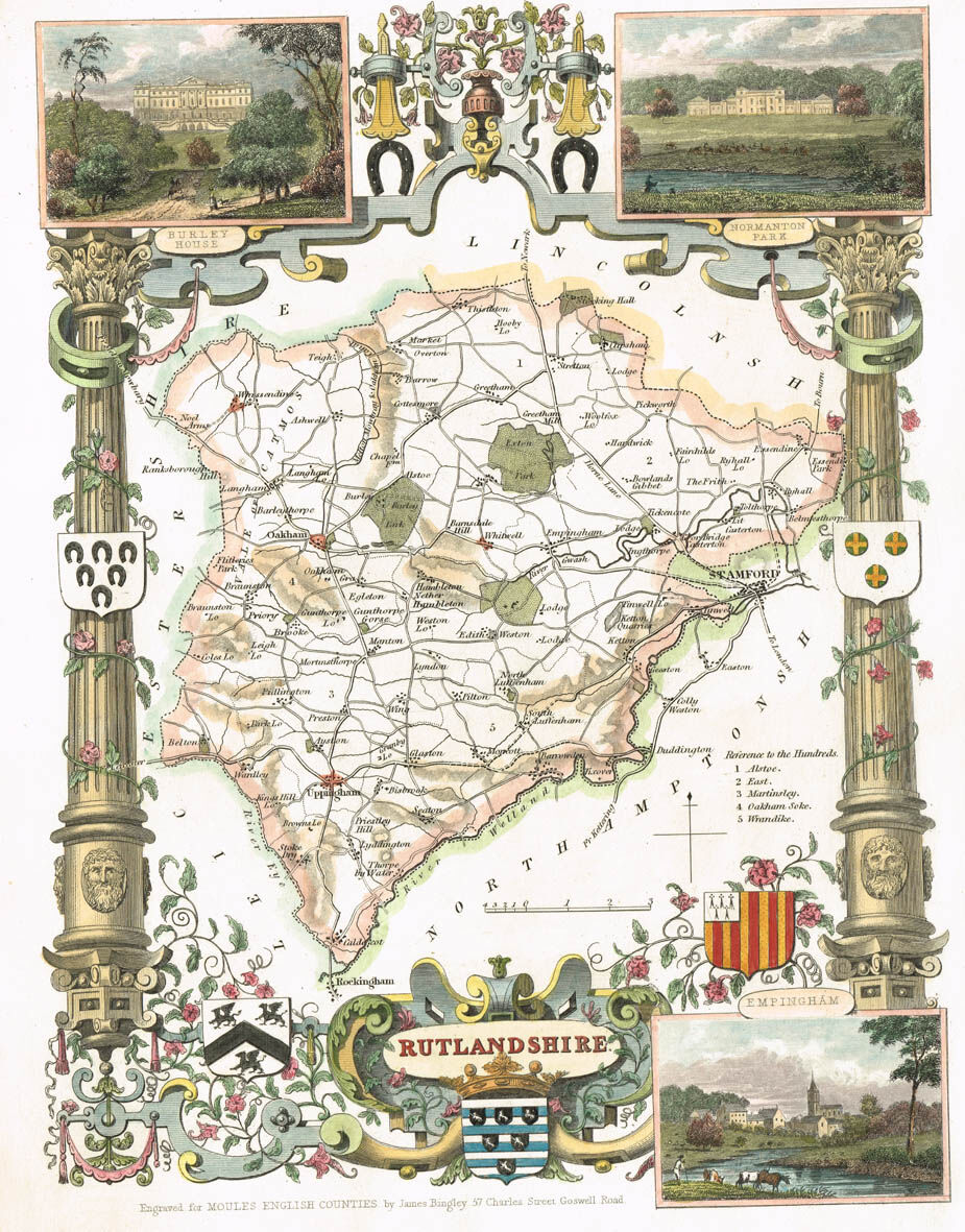 Jonathan Potter: Map : Rutlandshire