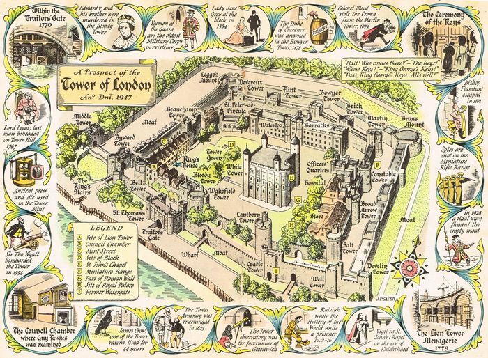 Jonathan Potter: Map : Tower of London