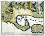 Plan Of The Works Of The City Of Messina ... A Fine Sea Port