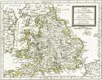 Carte Du Royaume D' Angleterre