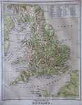 Physical Map Of England / Political Map Of England